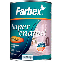 Емаль Farbex ПФ-115П сіра 2.8 кг купить в Будуйка
