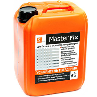 Купить Прискорювач для бетону Coral MasterFix 5л в интернет магазине Будуйка